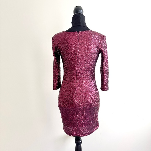 Vintage TFNC London Sequin fitted Dress – Size Small, prom homecoming - Picture 2 of 3